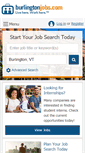 Mobile Screenshot of burlingtonjobs.com